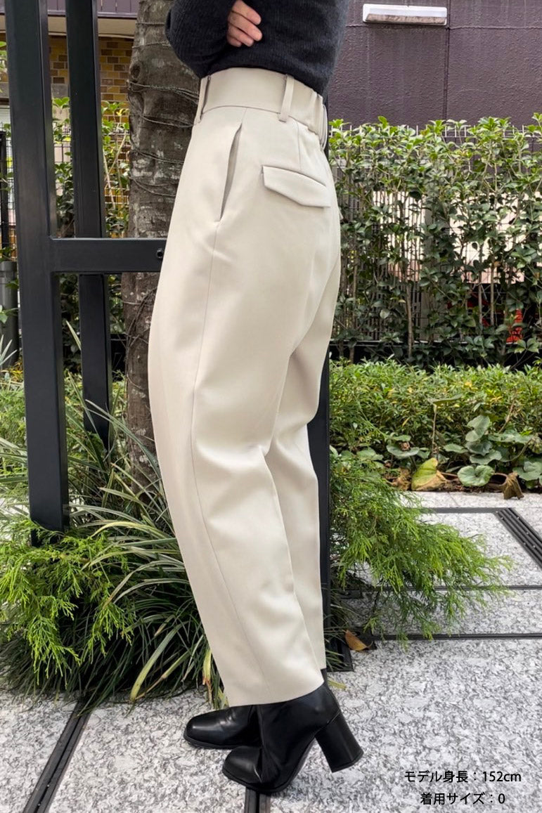 WIDE TUCK PANTS【佐藤佳菜子さんコラボ】 – LASHIKU WIDE TUCK PANTS【佐藤佳菜子さんコラボ】 – LASHIKU