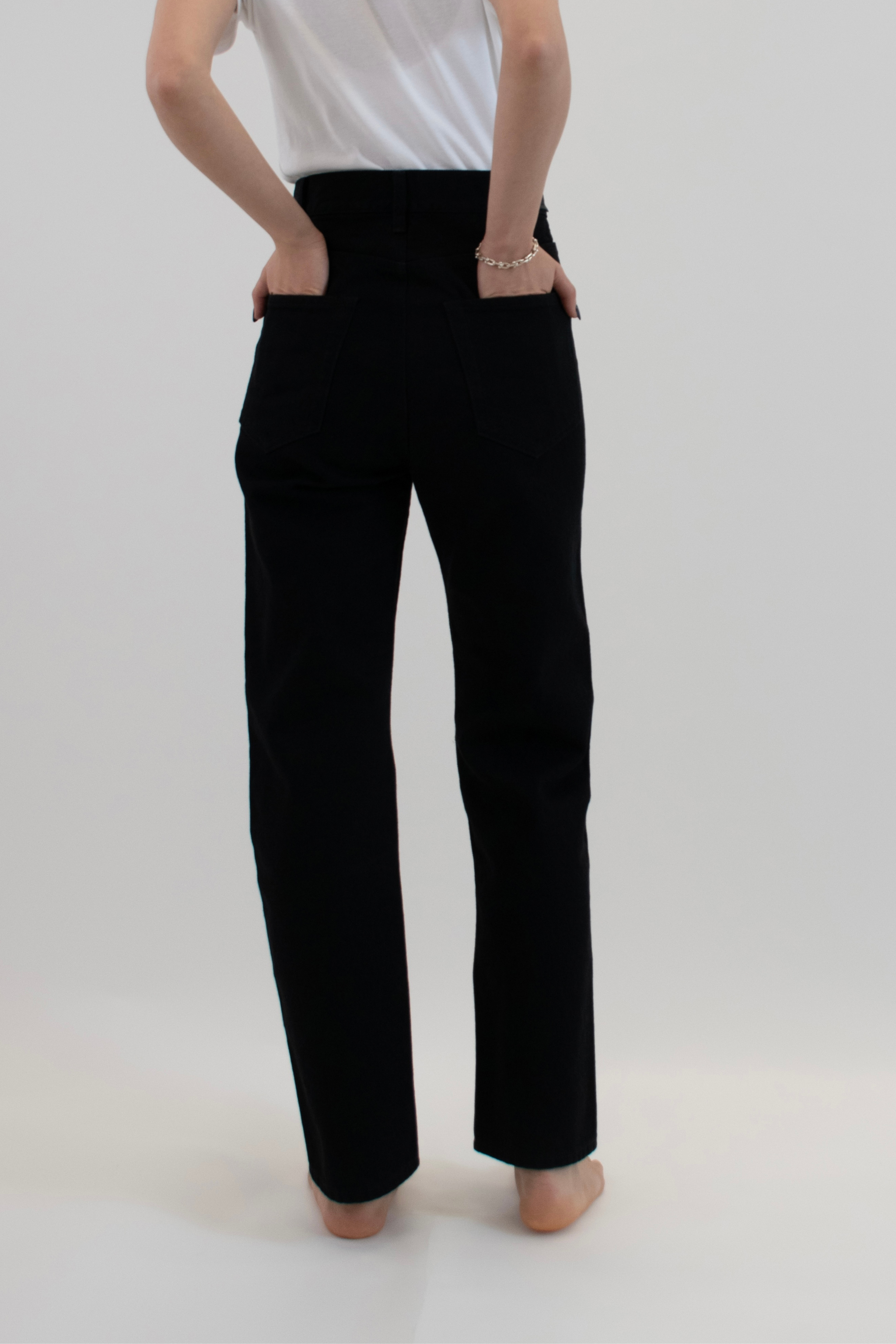 The Denim】STRAIGHT DENIM / BLACK – LASHIKU
