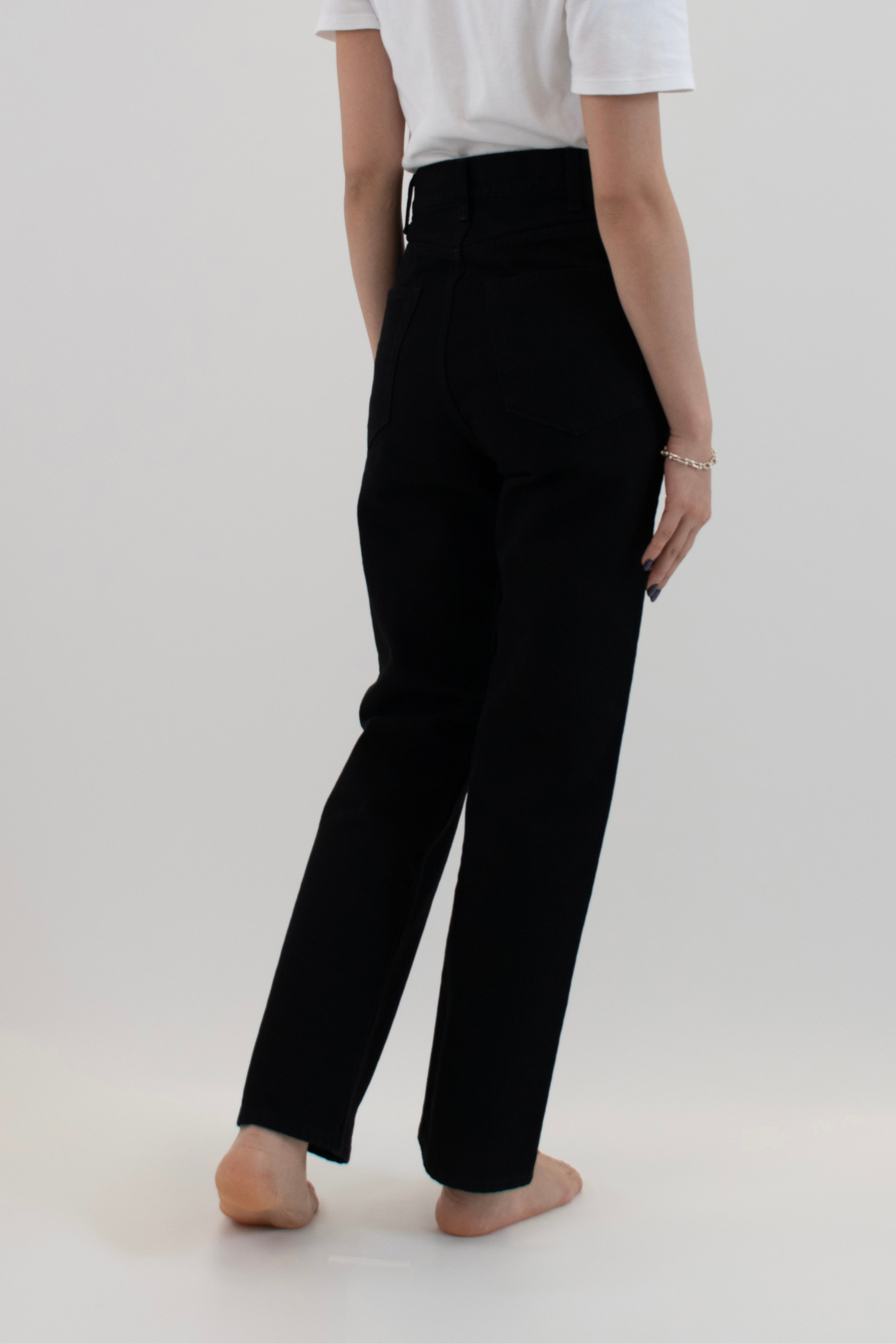 The Denim】STRAIGHT DENIM / BLACK – LASHIKU
