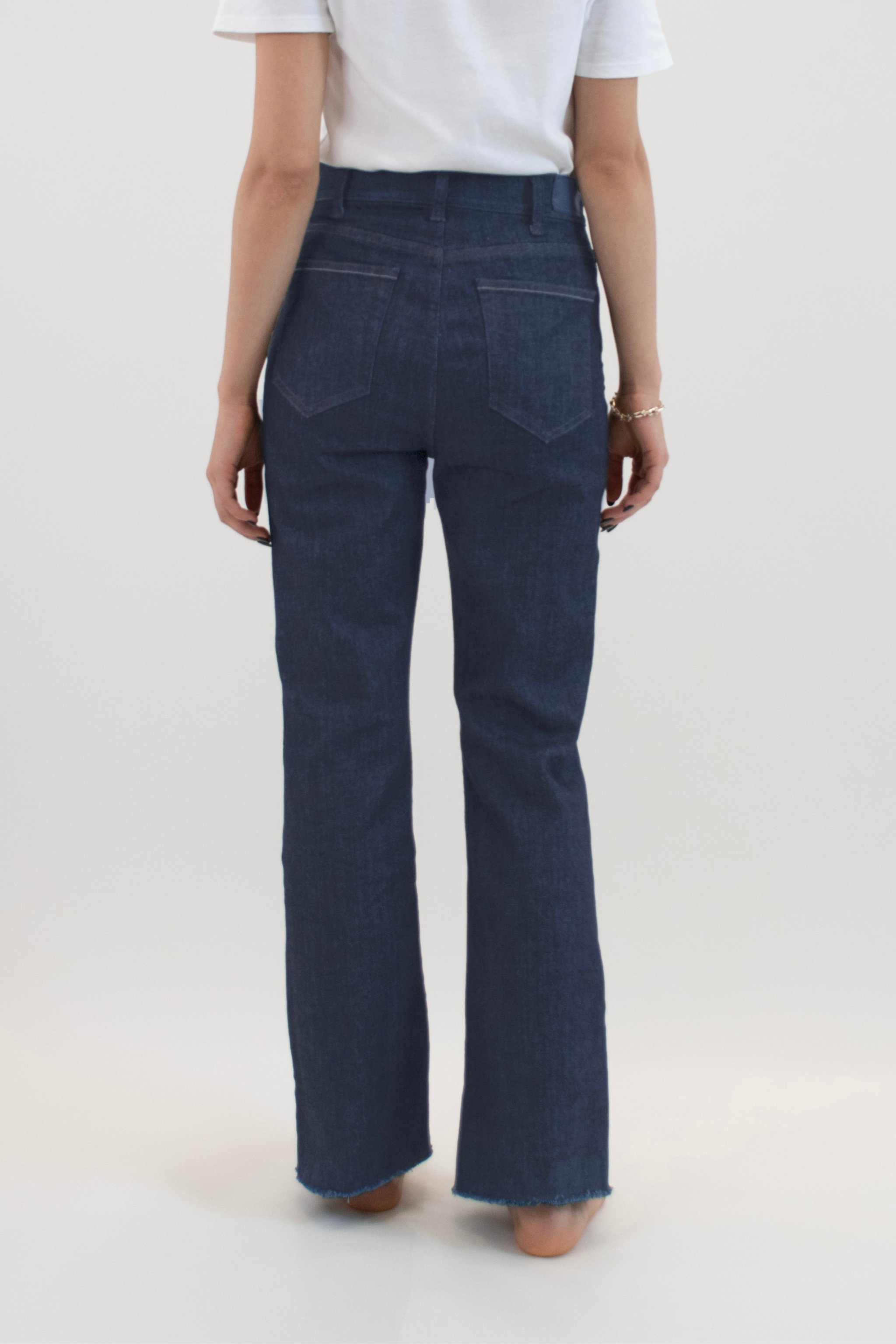 関税/送料込み【LAKENZI】スラッシュドフレアデニム The Denim】STRETCH FLARE DENIM – LASHIKU