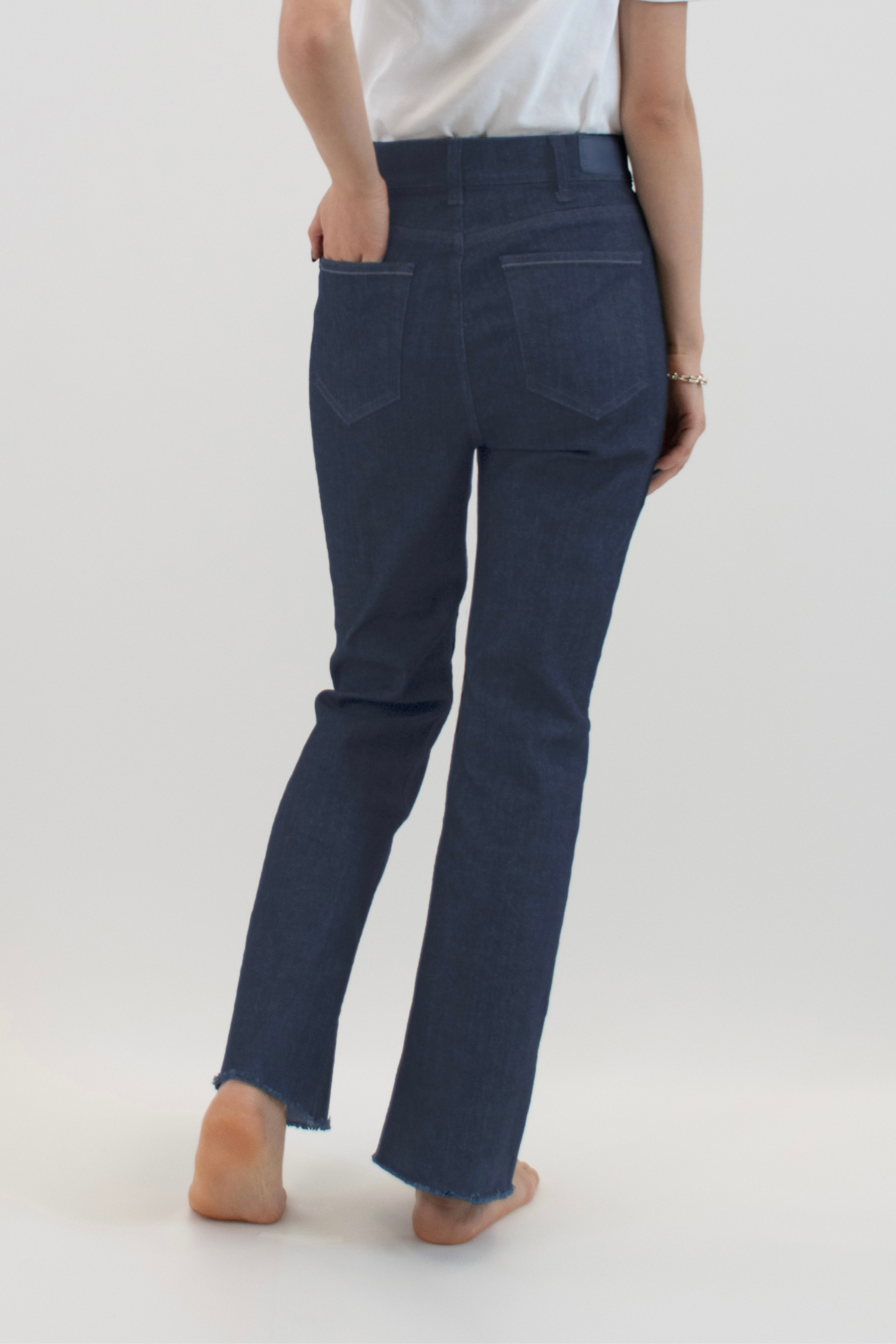 The Denim】STRETCH FLARE DENIM – LASHIKU