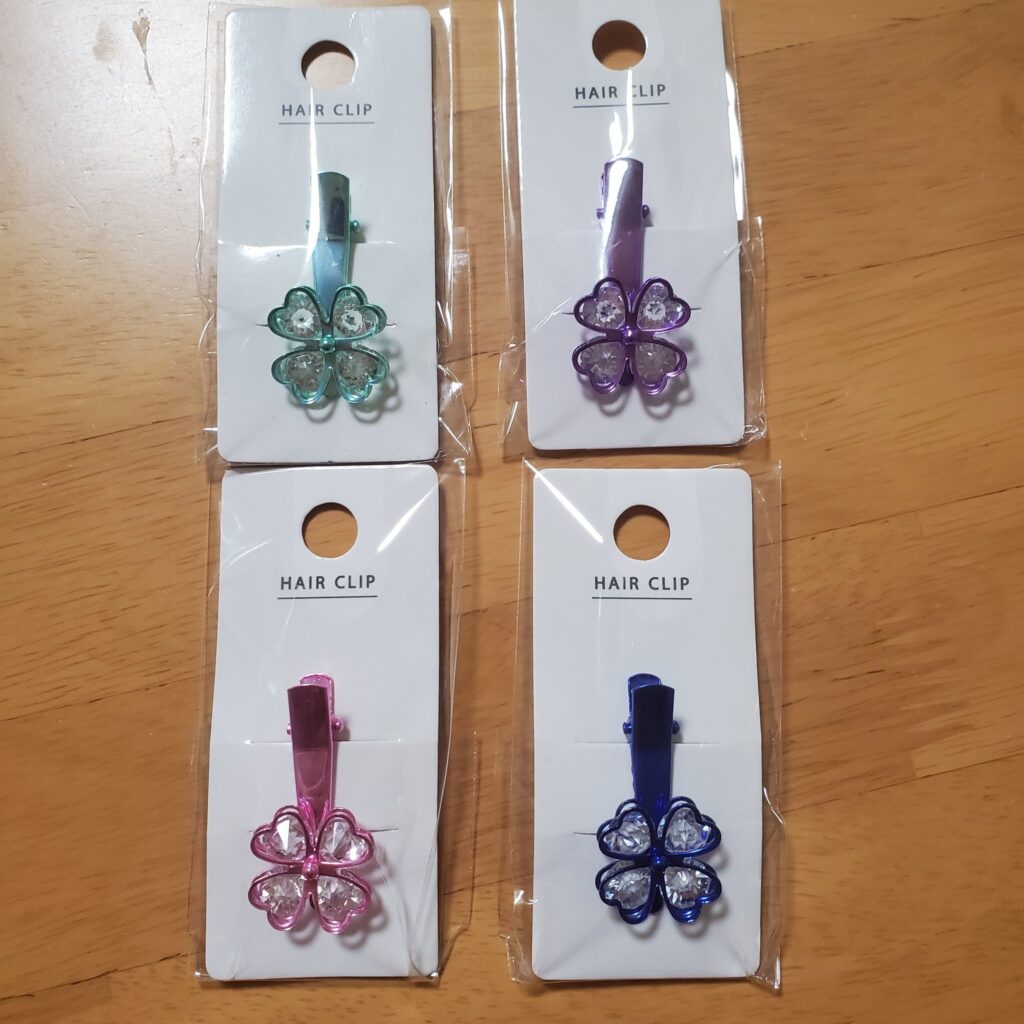 100均前髪キープクリップ