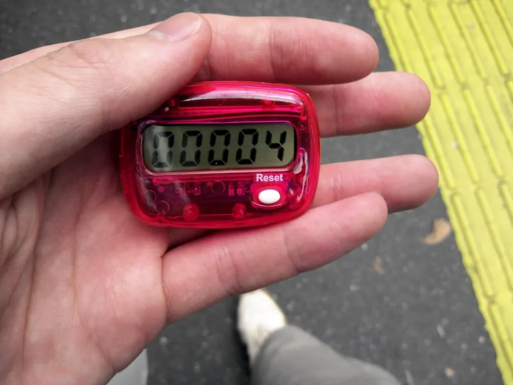万歩計 100均