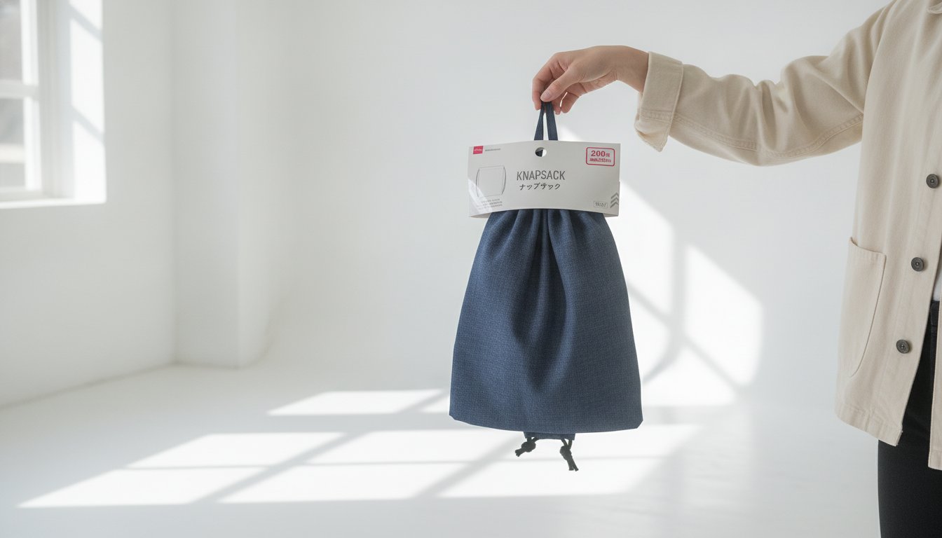 ナップサックは100均セリアで買える？ダイソーやキャンドゥも徹底調査