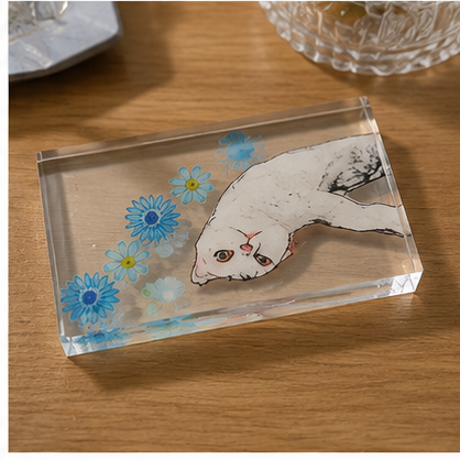 100均 アクリルブロック 推しのグッズを飾るディスプレイ用品