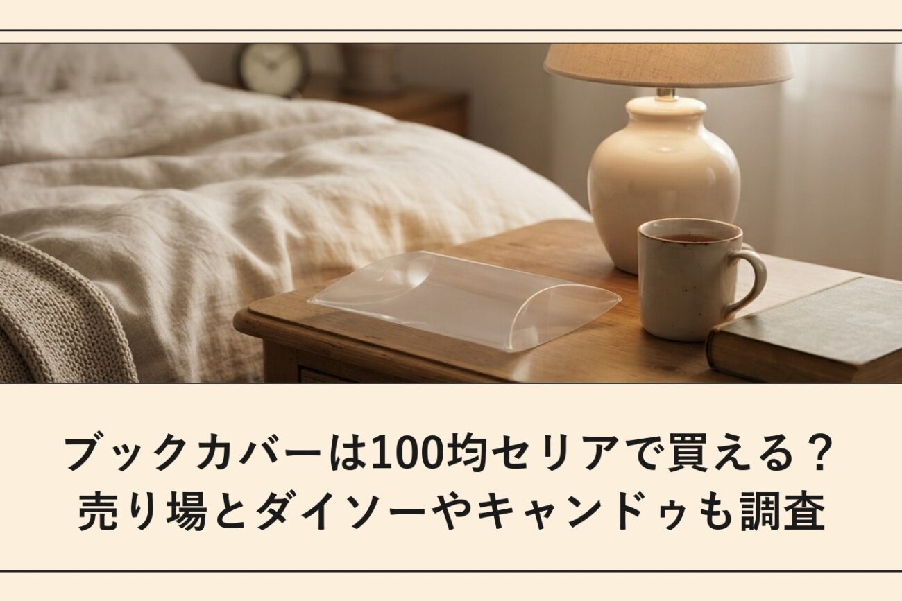 ブックカバーは100均セリアで買える？売り場とダイソーやキャンドゥも調査