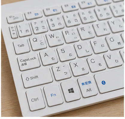 100均 キーボード デスクに置いた使用例