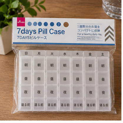 100均 ピルケース 薬を小分けして収納する方法
